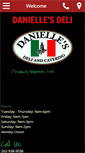 Mobile Screenshot of daniellesdeli.com